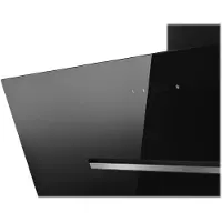 Elica Shy-S BL/A/60 - Panser - skorsteinvinklet - bredde: 59.8 cm - dybde: 32.6 cm - ekstraksjon og resirkulasjon (-) - svart glass