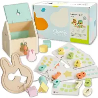 ClassicWorld Pastell utviklingssett for babyer CLASSIC WORLD 12–18 mnd