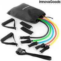 InnovaGoods 5 treningsstrikker med håndtak, døranker og treningsguide