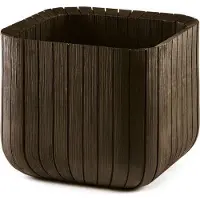 Keter Curver Cube plantekrukke L brun (229533)