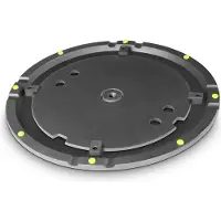 Gravity GSSPWBSET1 Speaker Stand with Round Base