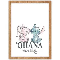Arditex Lilo &amp; Stitch Innrammet Lampe