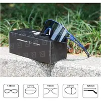RockBros sykkelbriller fotochromiske med UV400 UVA og UVB, blå (1024394)