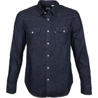 Levi's for man. 85744-0000 Bartstow Western navy shirt (L ), Casual, Cotton, Long sleeve, Sustainable