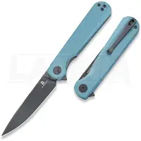 Bestechman Flick - PVD - G10 foldekniv, blå