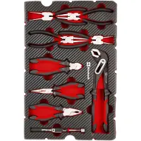 Einhell verktøyplate tangsett 9 deler for E-Case S-F (370522)