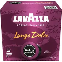 Lavazza A Modo Mio Lungo Dolce Caps - 16 pcs