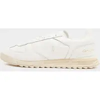Ralph Lauren for man. 809P13089001 Varick white Leather Sneakers (45), Flat, Laces, Casual