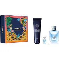 Versace Pour Homme Medusa Eau De Toilette 100 ml + Eau de Toilette 5 ml + Shower Gel 150 ml