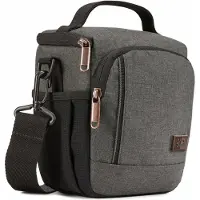 Case Logic Era CECS-102 Obsidian, Toploader, Universell, DSLR, Mirrorless camera, Skulderrem, Grå