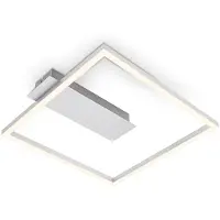 Briloner LED-taklampe 3771 i rammeform, alu