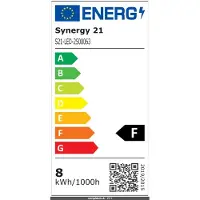 Synergy 21 LED innfelt takspot Phos svingbar rund hvit CCT-omkoblingsbar