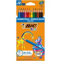 BIC KiDS ecolutions EVOLUTION - Fargeblyant - assorterte levende farger (en pakke 12)