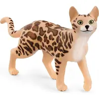 Schleich Dyr - 4,6 x 8,5 cm - Bengalsk katt 13918 - - OneSize - Lekedyr