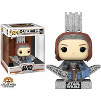 Funko POP! The Mandalorian Stjernekrigen Deluxe Bo Katan-figur Med Trone