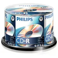 Philips CR7D5NB50 - 50 x CD-R - 700 MB (80 min) 52x - spindel