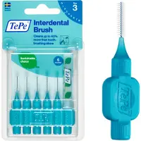 Tepe interdentale børster 25 stk 0,6 mm