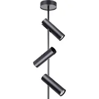 Sigma Taklampe Spot tak svart Leda 33101