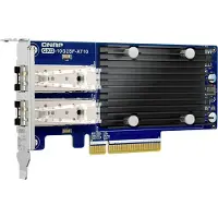 Qnap QXG-10G2SF-X710 - Nettverksadapter - PCIe 3.0 x8 lav profil - 10 Gigabit SFP+ x 2 - for P/N: SFP1G-SX-85