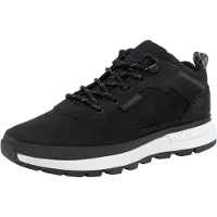 Timberland for man. TB1A2A580151 Field Trekker leather shoes black (42), Flat, Laces, Casual