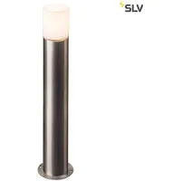 SLV veilampe Roxy akryl, høyde 90 cm, grå, stål