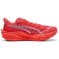Puma Deviate NITRO 4 Wide Running Shoes Men, Fitness, Ultra Red/Silver, 42.5