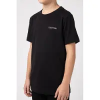 Calvin Klein T-skjorte - Logo - Svart - - 8 år (128) - T-skjorte