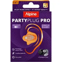 Alpine PartyPlug Pro Earplugs Transparent