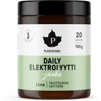 Puhdistamo Purification Daily elektrolyttpulver Lime, 100 g