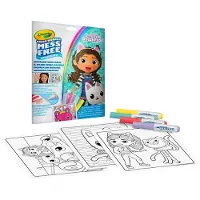 Crayola Malebok m. Tusjer - Fargevidunder - Gabby's Dollhouse - - OneSize - Malebok