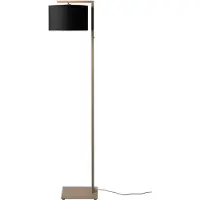 It´s about RoMi IT'S ABOUT ROMI Gulvlampe Boston Ø32 cm mørkegrå/sandfarget