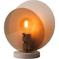It´s about RoMi IT'S ABOUT ROMI bordlampe Toledo, brun, høyde 33 cm