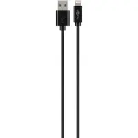 Pro USB-A <-> Lightning - 2m - Svart