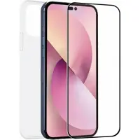Muvit For Change Iphone 14 Pro Max Screen Protector+ Silicone Telefondeksel