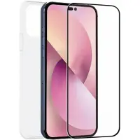 Muvit For Change Iphone 14 Pro Screen Protector+ Silicone Telefondeksel