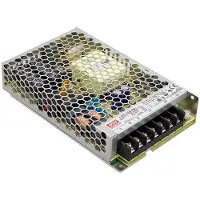 MEAN WELL LRS-150F-12, 150 W, 85 - 264 V, Over-spenning (volt), Overbelastning, Kortslutning, Rustfritt stål, -20 - 70 °C, UL60950-1, TUV EN60950-1, EN60335-1, EN61558-1/-2-16,CCC GB4943, EN55022, GB