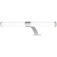 Briloner LED-vegglampe Runt IP44 bom 4 000 K krom matt