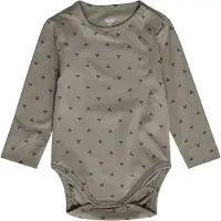 Hummel Body I/e - hmlMini - AOP - Vintage Khaki - - 74 - Langermet Body