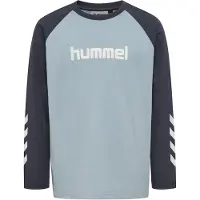 Hummel Logo Langarmet T-skjorte