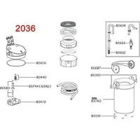Eheim 2036/2235/2236 Filtermediesylinder