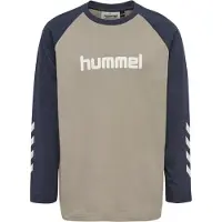 Hummel Logo Langarmet T-skjorte