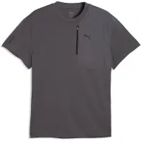Puma PUMATECH Pocket Tee Men, Clothing, Moody Gray, M