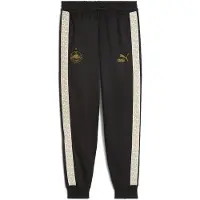 Puma FC Red Bull Salzburg KING Anthem Pants, Clothing, Black/Matte Gold, XS