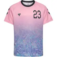 Hummel T-skjorte - hmlSHIMMER - Rosa Nektar - - 12 år (152) - T-skjorte