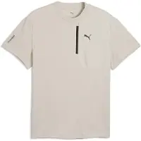 Puma PUMATECH Pocket Tee Men, Clothing, Silver Fog, S