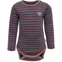 Hummel Body I/e - HmlSilver - Rose Taupe - - 3 år (98) - Langermet Body