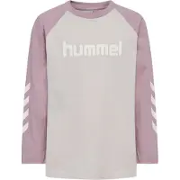 Hummel Logo Langarmet T-skjorte