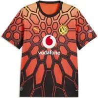 Puma Borussia Dortmund 26/27 Goalkeeper Jersey Men, Clothing, Hot Heat/Black, 3XL