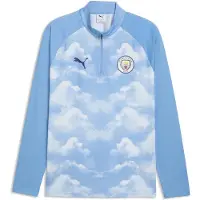 Puma Manchester City Fc 26/27 Warm Up Før Kamp Halv Glidelås Genser