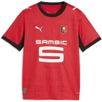Puma Stade Rennais 26/27 Home Jersey Youth, Clothing, Red/Black, 7-8Y